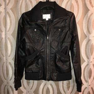 Leather jacket